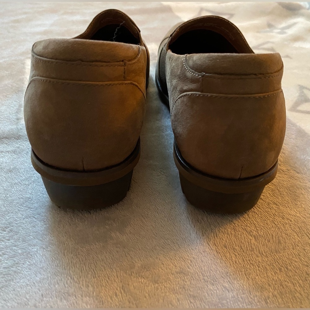 Dansko Suede Leather Slip-On Loafers - Picture 4 of 5
